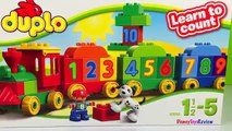 Lego Duplo Learn to Count train or learn the colors with this tank engine train playset