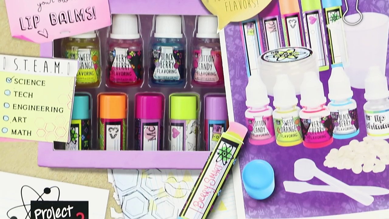 Project MC2 Lip Balm Lab - DIY Make Your Own Flavored Lip Balm FAIL?