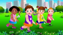 Head Shoulders Knees & Toes  Exercise Song For Kids
