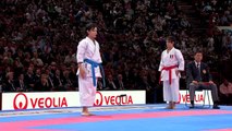 Final Female Kata. Rika Usami of Japan. 宇佐美 里香。空手