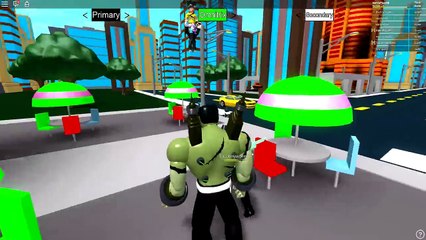 BEN 10 Becoming Pennywise *IT Clown* in ROBLOX (Ben 10 Arrival of Aliens)