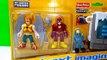 D.C Nation Marvel Imaginext Superheros and Villains Hawkman, Mr.Freeze, Joker, Harley Quinn Flash