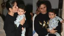 CUTE! Kareena Kapoor KISSES Taimur Ali Khan For Fans!