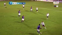 Magnifique action de Concarneau et conclue par une superbe frappe qui passe juste à coté.