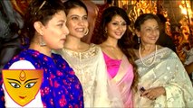 Kajol, Tanuja, Tanisha Celebrate Durga Puja | Navratri Special Pooja