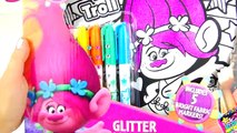 DreamWorks TROLLS ROCK and TROLL Glitter Messenger Bag with POPPY