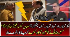 Intense Fight Between Nawaz Sharif And Shahbaz Sharif