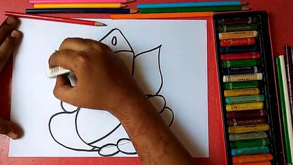 How to draw Lord Ganesha step by step very easily for kids