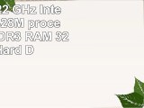HP ESSEN250 16Inch Laptop PC 22 GHz Intel Core i32328M processor 4GB DDR3 RAM 320GB