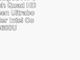 Lenovo Thinkpad X1 Carbon 14Inch Quad HD Touchscreen Ultrabook Computer Intel Core