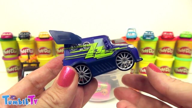 Disney Arabalar Filmi Mater Sürpriz Yumurta Oyun Hamuru Play Doh