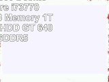 Dell XPS 8500 Desktop  Intel Core i73770 34GHz 16GB Memory 1TB 7200RPM HDD GT 640 1GB