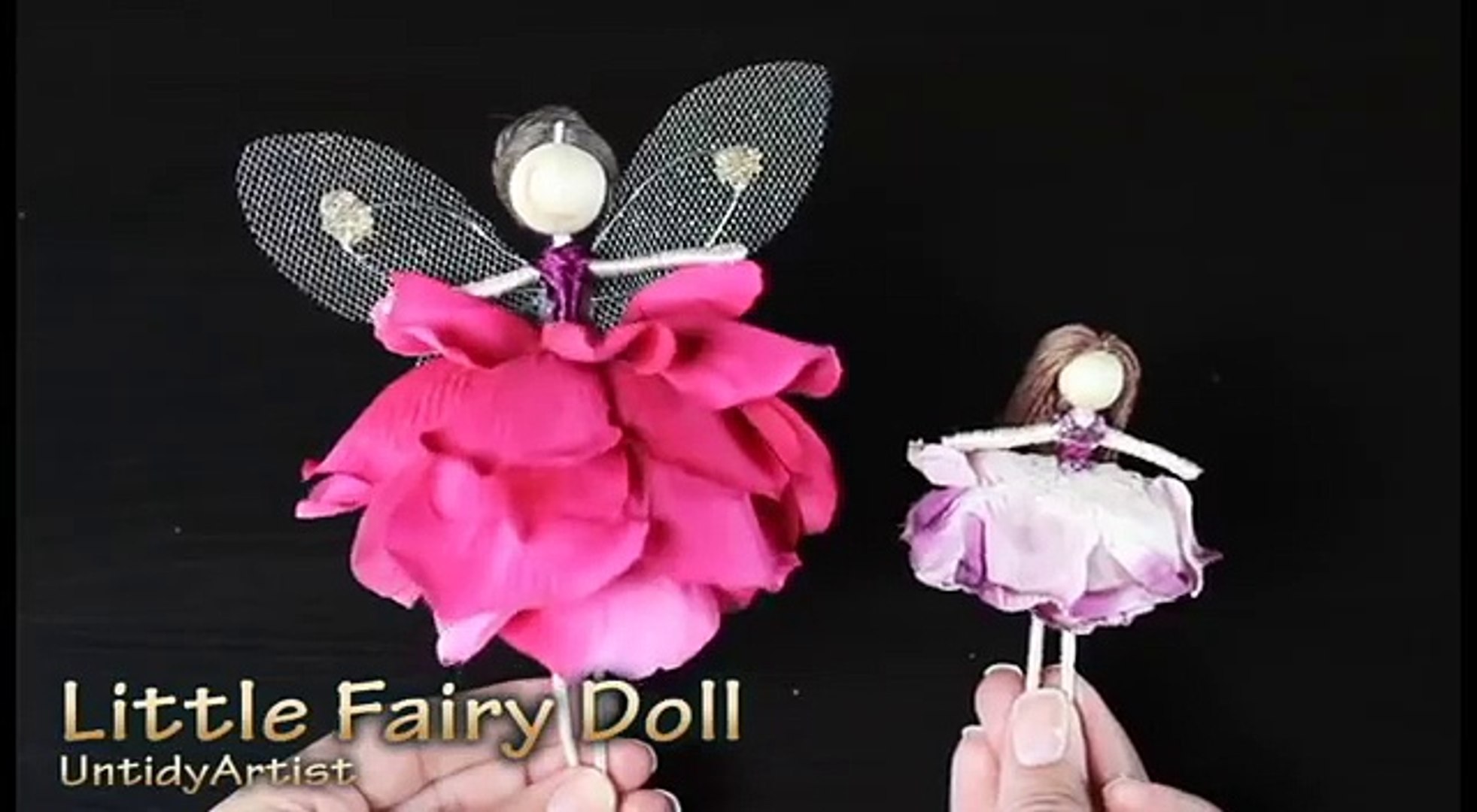 untidy artist fairy dolls