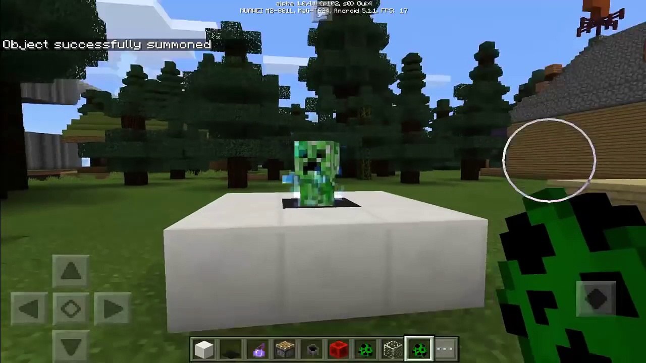 CRYSTAL BALL tutorial | Minecraft PE (Pocket Edition) MCPE