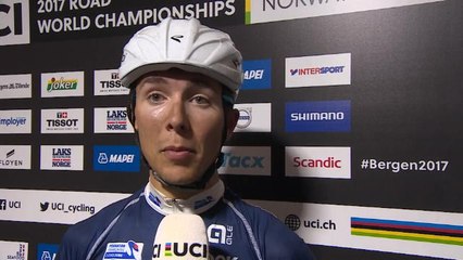 Ch. du monde Espoirs - Cosnefroy : "C'est complétement fou !"