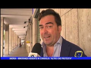 Andria |  Minoranza assente in Consiglio: altro che protesta!