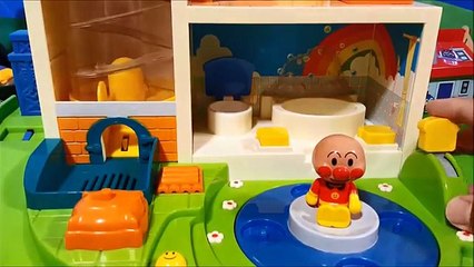 アンパンマン アニメ❤おもちゃ お風呂で泡あわアンパンマンシャワー Anpanman toys 人気動画リメイク版