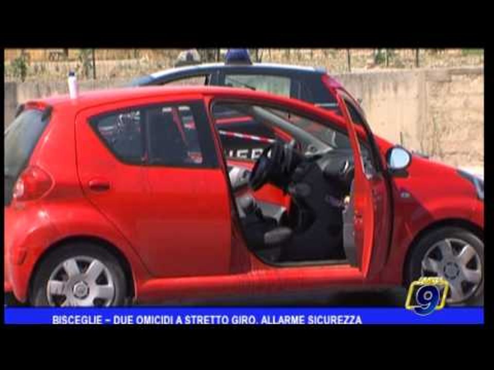 Bisceglie | Due omicidi a stretto giro, allarme sicurezza