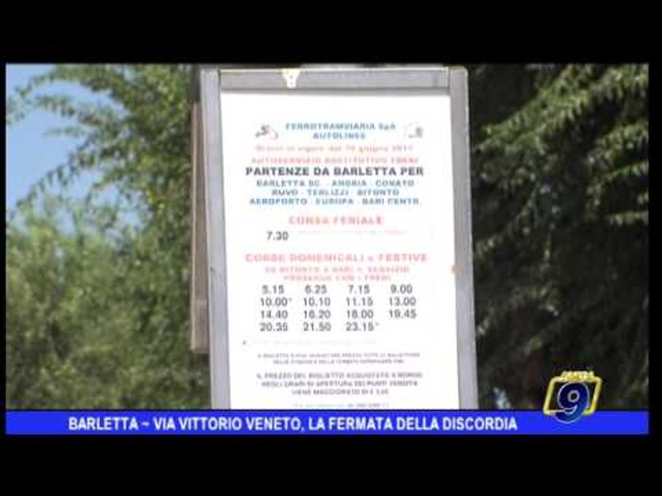Barletta | Via Vittorio Veneto, la fermata della discordia