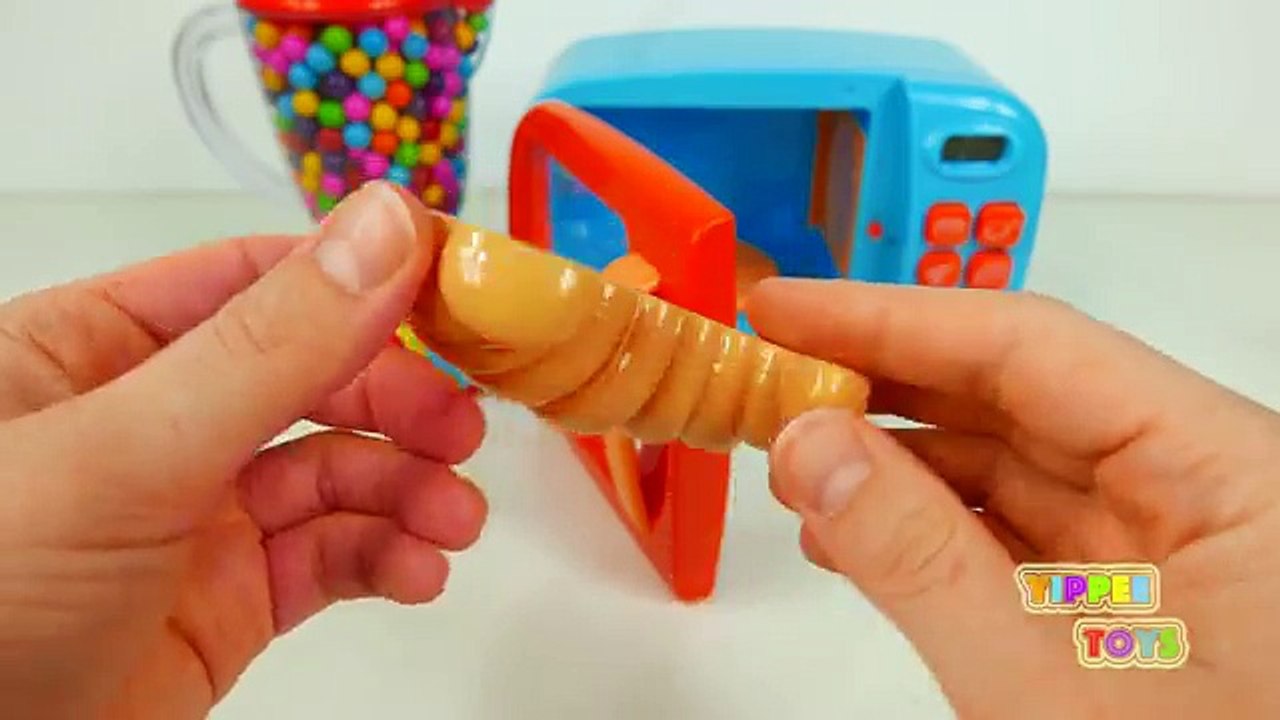 Microwave Blender Kitchen Playset and Cooking Play Doh Food