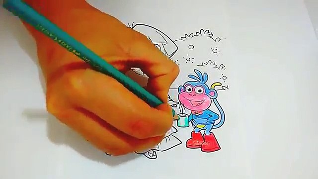 Dora Aventureira em A Festa de Aniversário do Macaco Botas Desenho em Portugues - BrinksToysKids