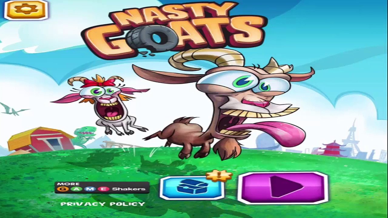 Fun Goat App For Kids - Travel, Run, Hide From The Farmer- Nasty Goats - A Game Shakers Apps