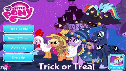 My Little Pony  Trick Or Treat Episode - MLP Storybook For Kids - Fun Story Time For Kids