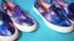Fun Kids Craft - How to Make DIY Galaxy Shoes