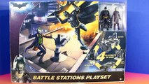 Batman Battle Stations Playset 4 Playsets In 1 With Batman Batmobile vs. Joker