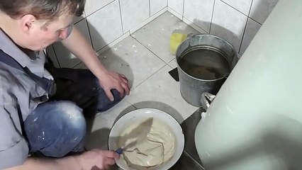 Укладка Плитки Своими Руками ч 5 Затирка Швов