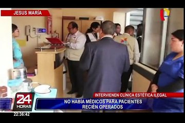 Jesús María: intervienen clínica ilegal que no cumplía con condiciones mínimas