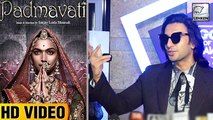 Ranveer Singh Reacts On Deepika Padukone's Padmavati Look