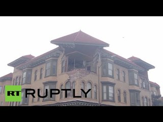 Télécharger la video: California earthquake aftermath: Buildings destroyed, over 100 injured