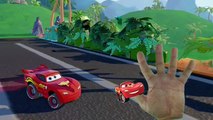 Et des voitures dessin animé la famille doigt pour dans enfants foudre garderie rimes chanson Disney mcqueen pl