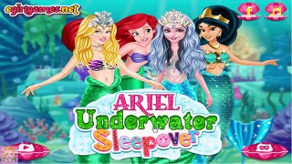 Cendrillon Robe Jeu jasmin Princesse sous-marin vers le haut en haut Ariel sleepover disney ariel elsa