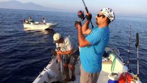 antenli mercan avı kuşadası balık delisi ile yemli antenli avı