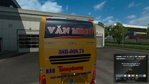 Mod Xe giường nằm Văn Minh   mod còi ngân - Euro Truck Simulator 2