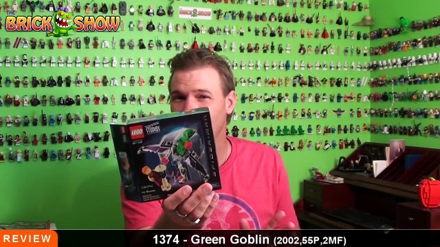 LEGO Studios Green Goblin Review : LEGO 1374