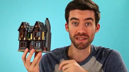 LEGO Lord of the Rings The Prancing Pony Set Review (MOC)