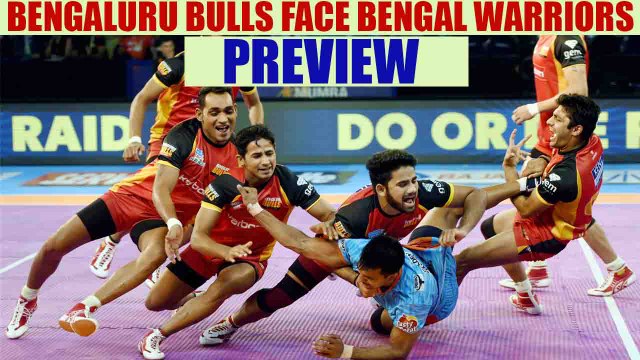 PKL 2017: Bengaluru Bulls lock horns with Bengal Warriors, Match preview | Oneindia News
