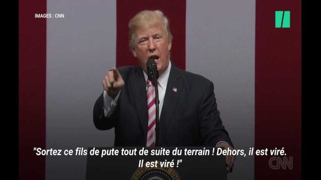Virez ces fils de p*** : Donald Trump part en vrille sur les joueurs qui s'agenouillent pendant l'hymne national