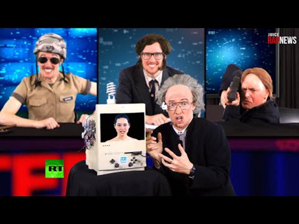 Juice Rap News: The Singularity (ft. Ray Kurzweil & Alex Jones)