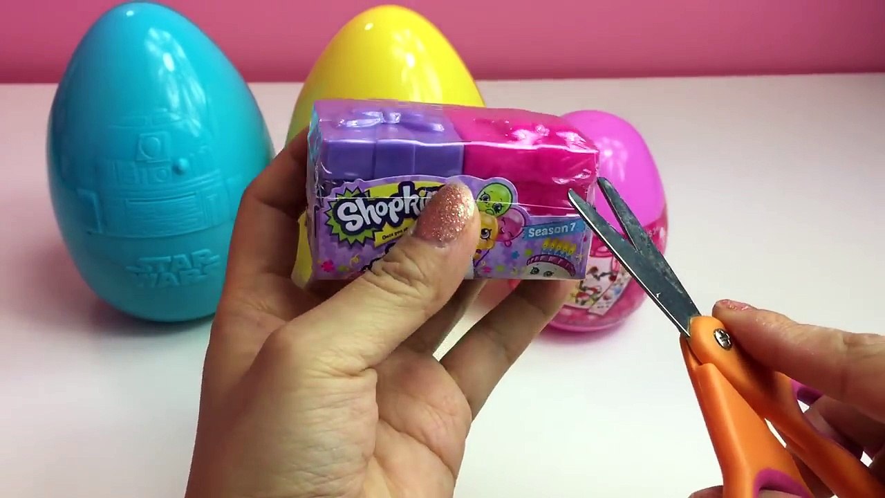 Hulk Surprise Egg Disney Princess Thomas and Friends Shopkins Star Wars Kids Toy Easter Eggs