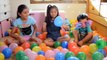 Balloon Drop Surprise Toys Challenge | KidToyTesters