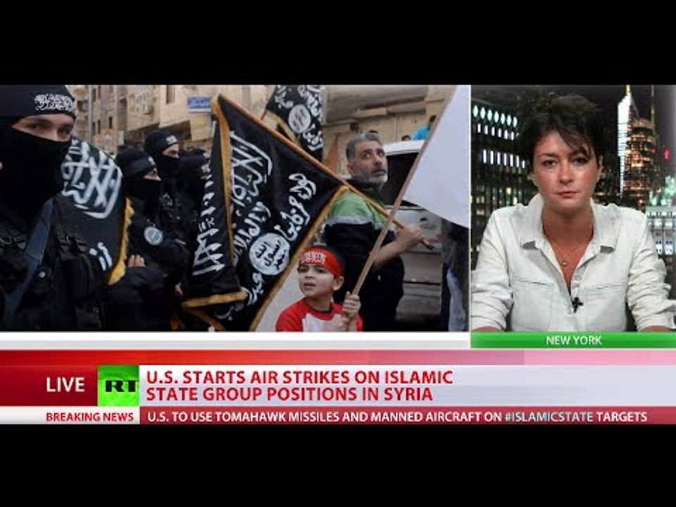 US launches airstrikes on ISIS targets in Syria