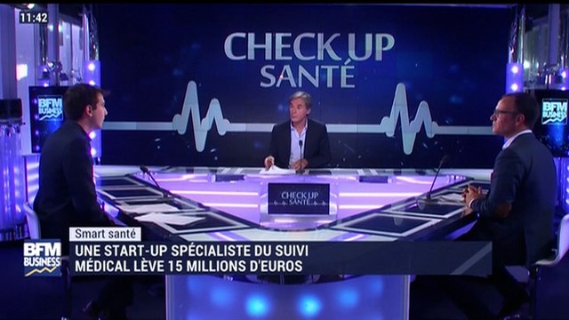Smart Santé: Une start-up spécialiste du suivi médical lève 15 millions d'euros - 23/09