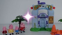 Pig George Familia Peppa com Areia de Modelar tipo Massinha Play-Doh Maquina de Fazer Bichinhos!!!
