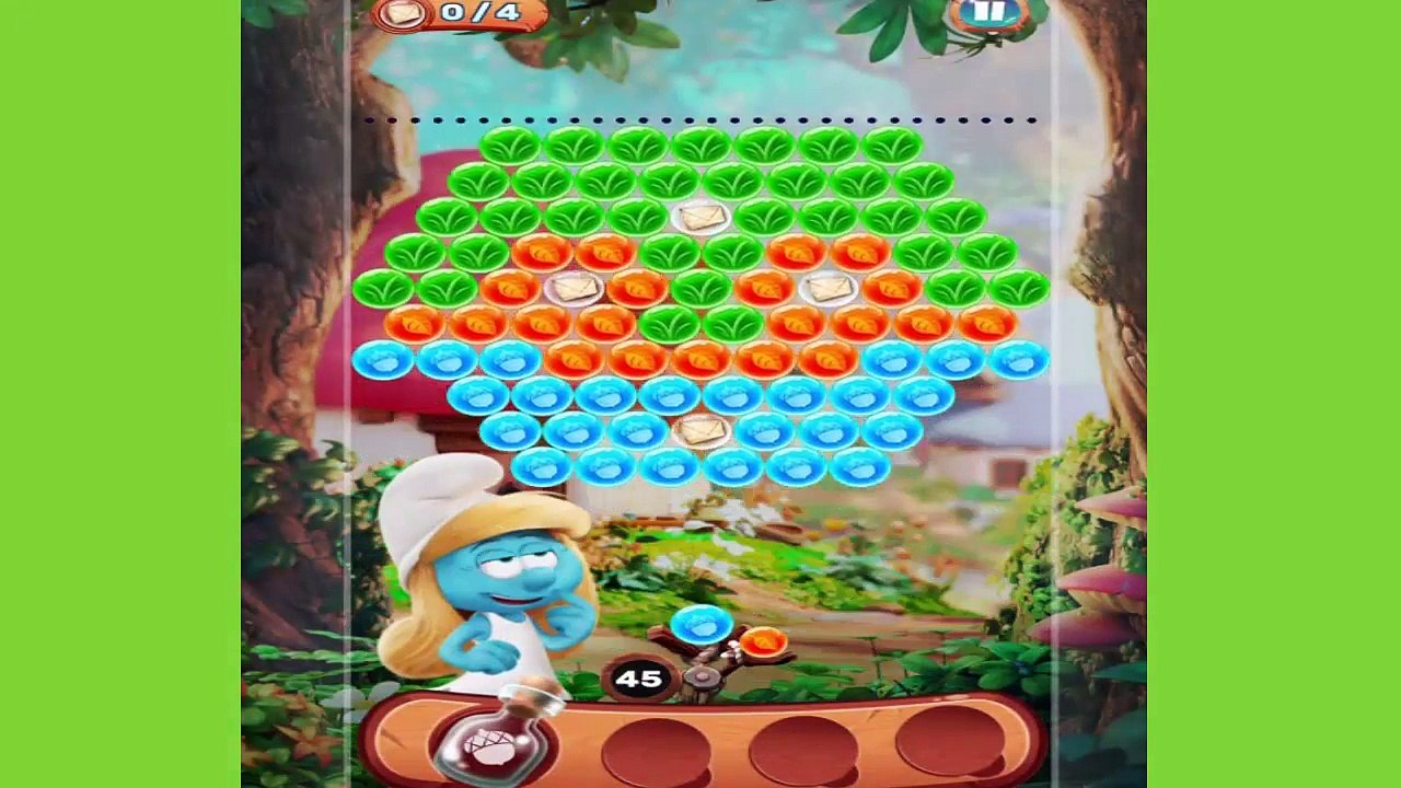 Smurfs Bubble Story New Update - New Smurf Game - Smurf Battle Evil Gargamel - Best New Kids App