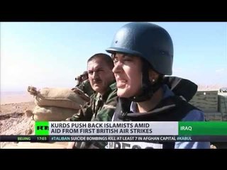 下载视频: Iraq Battlezone: Kurds advance, force ISIS out, RT reports from frontline