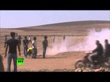 Kurds kettled: Turkish teargas, water cannon unleashed as ISIS takes border town